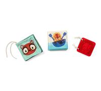 Lilliputiens Jack Set Of 3 Sensory Books Multicolore Enfants