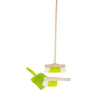 Ensemble balai 3 pièces vert