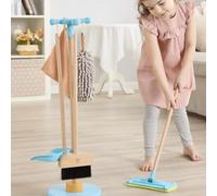 HaPe International – Set de nettoyage avec support – Jeu balai multicolore enfants