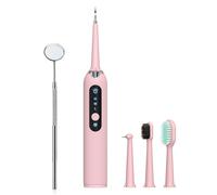Set de nettoyage dentaire électrique 8 pièces Rose Rose