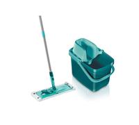 Set de nettoyage sol Leifheit Combi XL 55360, balai serpillère seau essoreur 12 L et housse micro duo, balai lave sol 42 cm