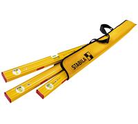 Set de niveaux magnétiques à bulle PRO 80 ASM STABILA 120/ 60/ 30 cm + Housse - 19716