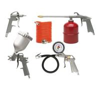 Set De Outils Pneumatiques 5 Pièces, Idéal Pour Les Ateliers Et Le Bricolage, Haute Performance Et Durable Deoutils De. - Vorel