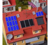 Set de panneaux solaire photovoltaïques-HO 1/87-KIBRI 38602