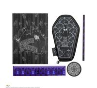 Set De Papeterie Cercueil De Mercredi - Mercredi Noir TU