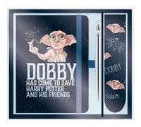 Cerdá - Set de papeterie Harry Potter Dobby bleu, fournitures scolaires pour enfants