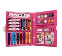 Set de papeterie colorée Hello Kitty - Trousse scolaire complète avec marqueurs, crayons de couleur et accessoires thématiques pour filles fans du personnage le plus tendre de Sanrio, Boîte Hello