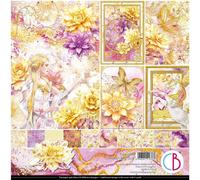 Set de papier double face scrapbooking 30x30cm - Ciao Bella - Ethereal