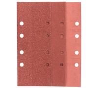 Bosch Feuilles abrasives pour ponceuse vibrante 2607019499 Grain 60-240 93x230 mm Lot de 25