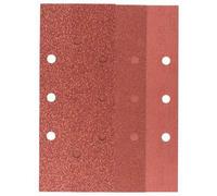 Set de papiers abrasifs pour ponceuse vibrante perforé Bosch Accessories 2607019501 Grain num 60, 80, 120, 240 (L x l) 230 mm x 93 mm 1 set