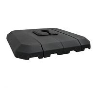 Set De Parasol Cantilever 4 Pièces Vidaxl 130 Kg Sable Ou 90 Kg Eau