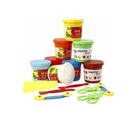 set de pâte à modeler 16 pièces multicolore