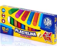 Set de pâte à modeler ASTRA - 13 couleurs + 1 e ! Créez des œuvres d'art étonnantes et laissez votre imagination s'épanouir ! Parfait pour les enfants et les adultes créatifs.