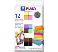 Set de pâte à modeler 'fluo', set de 12