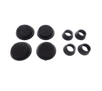 Set de patins en feutre pour Eames Plastic Chair DSR, DAR, DKR Vitra - noir - 4055737229824
