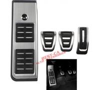 Set de pédales Capuchons de pédales Repose-pied manuel Pour Audi A4 S4 RS4 B9 A5 S5 RS5 B9