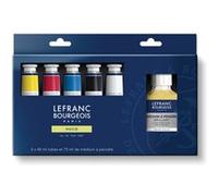 Set de peinture à l'huile - 5 tubes - Lefranc & Bourgeois G