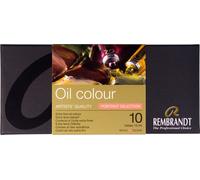 Set de peinture à l'huile Rembrandt - sélection de portraits | 10 x 15 ml