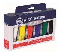 Royal Talens - Art Création - Peinture Acrylique Set - 6 X 75ml Tubes Couleurs
