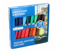 Set de peinture acrylique Artist&CO 18 Pièces 36 ml