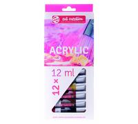 Set de peinture acrylique Talens Multicouleur 12 ml 12 Pièces