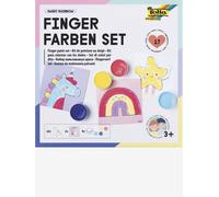 Set de peinture au doigt SWEET RAINBOW folia, 17 pièces multicolore TU