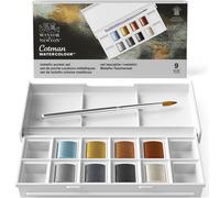 Winsor & Newton Set de peinture métallique Cotman