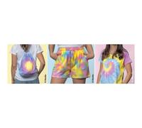 Set de peintures batik TIE DYE, 3x80ml, tons tendance