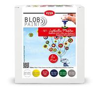Kit de peinture pour Blob Painting-Dot Painting-points 3D - Viva Decor - 6 couleurs assorties