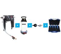 Carotteuse portative EIBENSTOCK END712P-03 230V - 700W + 1 coffret couronnes + 1 pulvérisateur + 1 guide d'amorçage