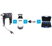 Set de perçage carotteuse portative à eau D.18mm pour grès cérame DIAM - END712P-03 G
