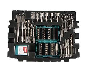 Set de perçage et vissage comprenant 69 pièces dans un Makpac - MAKITA B-49638