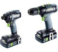 Set de perceuse et visseuse Festool TID 18 HPC 4,0 I-Set T18 577244 18 V 4 Ah