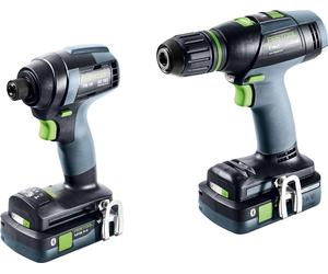 Set de perceuse et visseuse Festool TID 18 HPC 4,0 I-Set T18 577244 18 V 4 Ah