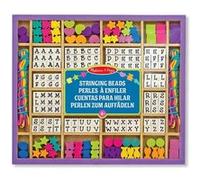Set de perles en bois Alphabet Kit complet 200 pcs Enfants 4 ans + G