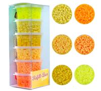 Set de perles thermocollantes - 3000 pcs, 6 nuances de jaune, compatible avec Hama, création créative