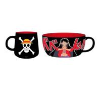 Set De Petit Déjeuner - Abystyle - One Piece - Mug 380 Ml + Bol 850 Ml - Porcelaine - Enfant