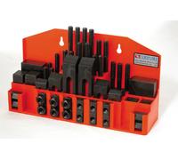 Set de pièces de serrage raynure en T 18 mm M20 - 52 pièces Vertex CK-18