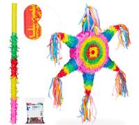 set de pinata 4 pièces relaxdays Pinata set star