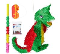 set de pinata 4 pièces relaxdays Set de pinata dragon