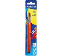 Set de pinceaux à cheveux Pelikan type 23 3 pièces assorties 8, 10 et 12