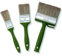 Set de pinceaux à lasure 3 pièces 30mm/50mm/100mm Set de pinceaux à lasure peinture pinceau plat vernis