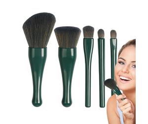 Set De Pinceaux De De Set De Brosses À Nomade | Applicateur Cosmétique Rétractable Pour Correcteur Fard À Lèvres Poudre Libre Fards À Paupières