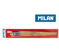 Set de pinceaux milanais 512/522 n° 6, 8, 10 poils sous blister