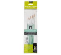 Set De Pinceaux Ronds En Acrylique Liquide Or Pebeo 6 Pièces