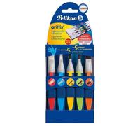 Pelikan Set de pinceaux scolaires Griffix 700733 – 5 pièces avec ruban