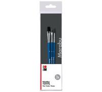 Set de pinceaux Textil, 3 pièces