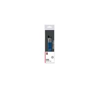 Marabu set, 3 peindre en bois certifié FSC, pinceaux en poils synthétiques plats et ronds, pour la peinture sur textile, 0186000000200, Multicolor, flach, Gr. 6, 12 rund Gr. 6