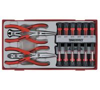 Set de pinces et tournevis mini TT1 tray Plat- PH- TX 16 pièces Teng Tools TTMI16