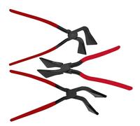 Set De Pinces Pour Tôle | 3 Pièces Outil De Cintrage À Usage Intensif De Tôle | Pince À Ergonomique En Métal - pour les Projets de Rénovation de la Maison la Réparation Automobile et la